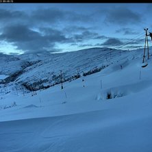Over en halv meter nysn&oslash; de siste dagene...
Det h.