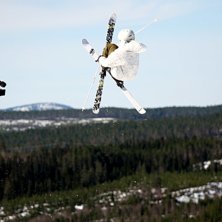 NM i slopestyle. Foto: Tobias &Ouml;str&ouml;m. &Aring;kare: Linus Thornberg.