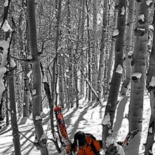 &Ouml;h jo.. de finns lite sn&ouml; i Aspen..

Skulle g�. Foto: Far. &Aring;kare: Simon Pont&eacute;r.