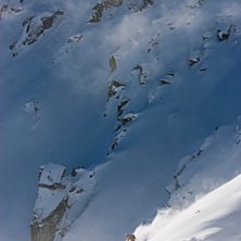 Siviez sidan p&aring; en magisk dag med Mt Gond i bakgr. Foto: Francois Panchard. &Aring;kare: Marcus Lantz.
