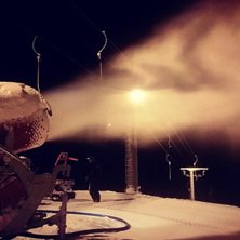 Kanonen har g&aring;tt for fullt!
Etter 30minusgrader i.