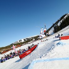 P&aring; stadium railjam. Foto: -. &Aring;kare: Cristopher Hj&auml;lmeby.