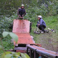 jag och kricka!&amp;quot;  laddar . Foto: robin. &Aring;kare: Didrik.T.