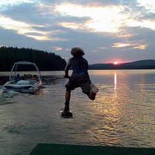 Hoppstart. Foto: Jonas. &Aring;kare: Nicklas K.