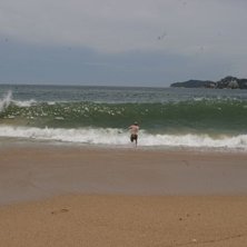 I Mexico finns det v&aring;gor och fett me beachbejbs!. Foto: EAE. &Aring;kare: Jeffa.