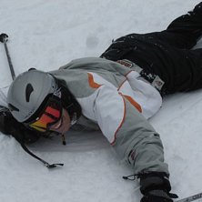 Jag har vurpat och typ d&ouml;tt... :D Blades &auml;r helt. Foto: Malin Johansson. &Aring;kare: Cizzi Fredriksson.