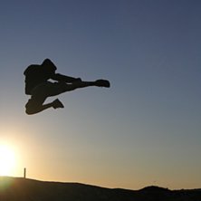 Hopp p&aring; klippa!. Foto: helena m&aring;rde. &Aring;kare: Stefan Lund.