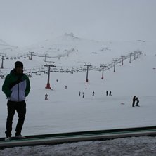 P&aring; ett s&aring;dant d&auml;r nyb&ouml;rjarband i Sierra Nevada. Foto: Torbj&ouml;rn Eriksson. &Aring;kare: Jonas Eriksson.