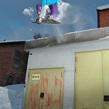 Samma tak fast p&aring; ett h&ouml;gre st&auml;lle.. Foto: Lars Ryd&eacute;n. &Aring;kare: malte sj&ouml;din.