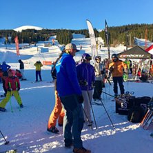 Sol p&aring; Trysil Ski Test Weekend
I dag er det str&aring;.