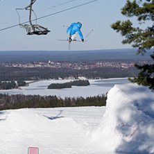 En solig v&aring;rdag p&aring; Gesunda, och jag v&aring;gade mig . Foto: Andreas Timf&auml;lt. &Aring;kare: Jesper Nor&eacute;n.