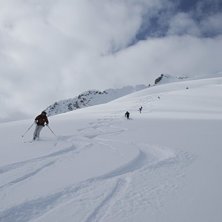 Ski Touring med Ruedi Beglinger, Selkirk Mountain . Foto: Ruedi Beglinger. &Aring;kare: Martin Hansson, Eva Hansson m.fl.