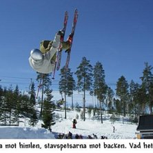 Jag g&ouml;r en rodeo 5 p&aring; catass... Foto: Vet ej. &Aring;kare: Jag.