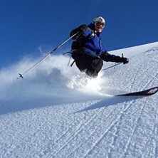 Det syns p&aring; smilet att Gustav har det g&ouml;tt!. Foto: Mikael Thorn. &Aring;kare: Gustav Rogstrand.