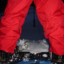 F&ouml;rsta &aring;ker i &aring;r. Foto: Adrian Waclawicaki. &Aring;kare: Daniel Brenner.