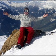 En av m&aring;nga fina dagar i mayrhofen.. Foto: Ulf Nilsson. &Aring;kare: Mattias Nilsson.