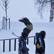 Jibb med Kidsen och  Magnus Gran&eacute;r.