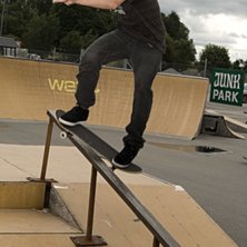 Smithgrind p&aring; Junkyard. Foto: Emil Rydell.