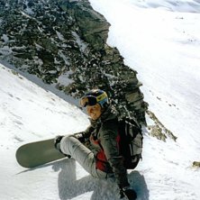 Jag vid S&uuml;dabfahrt. Foto: Ok&auml;nd. &Aring;kare: Lena.