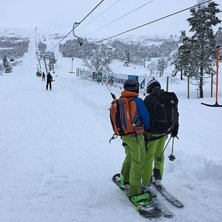 Velkommen ut!
Vi har &aring;pent til mast 7 og det er k.