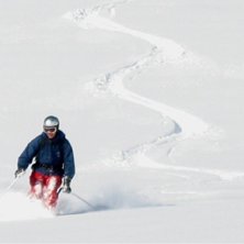 &Auml;ntligen kom en sk&ouml;n puderdag efter flera regnda. Foto: Jonas Sk&aring;ning. &Aring;kare: Anders V&auml;st.