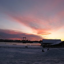 Underbar himmel att hoppa rakt in i!. Foto: Fredrik Axelsson.