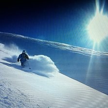 Dagen efter ett sk&ouml;nt December dump. Foto: Dennis Dahlgren. &Aring;kare: Tony Dahlgren.