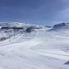 Dr&oslash;mmep&aring;sken venter
Nydelige forhold
Fast og fi.