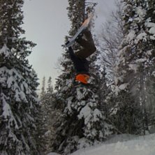 Backflip tailgrab. Foto: Gustav Larsson. &Aring;kare: Henrik Larsson.