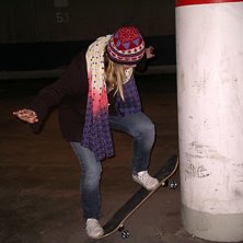 Moi ridin&amp;#039; my ass off. 

Akta stolpen!!. Foto: Linda Hells&eacute;n. &Aring;kare: Agata.