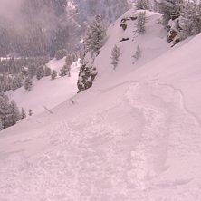 Ett litet sl&auml;pp.... Foto: Skogis.