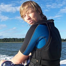 En bild p&aring; Micke man blir v&auml;ldigt lyckig av!. Foto: Vet ej. &Aring;kare: Mikael Johansson.