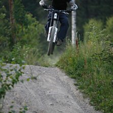 Testar nya kameran. Och den verkar ju fungera fint. Foto: Kim Molander. &Aring;kare: Fredrik.