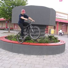 En vanlig weelie. Foto: Robin Andersson. &Aring;kare: Daniel Landell.