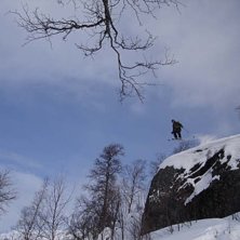 Tester ut en liten kant i vinterferien. Foto: Lars Wegner Sorensen. &Aring;kare: Espen Johannesen Anvedsen.