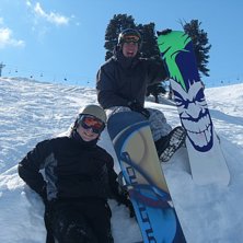 Sk&ouml;&ouml;naste offpist hoppet, den perfekta dagen. So. Foto: Jacob Hellman. &Aring;kare: Jag och Fredrik Berge.