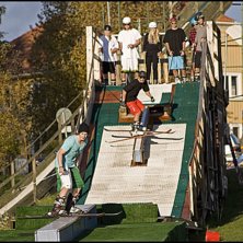 Sjukt sk&ouml;n kv&auml;ll vid Railarenan i Orsa. Foto: Felix N&auml;s. &Aring;kare: Tobias Johansson och Elias Henderson.