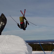 Backflip Ironcross... Foto: Jacob. &Aring;kare: runken.