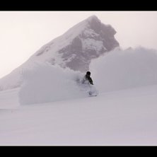 Baksidan av Schlossalm. Foto: Fredrik Bengtsson. &Aring;kare: Erik Memmi.