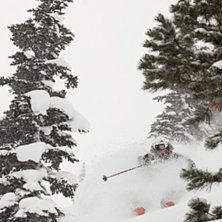 Julafton i Crystal Mt. 
SCH Prodkution firar med . Foto: Kim molander. &Aring;kare: Marcus Jungerstam.