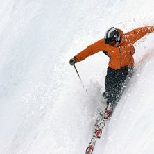 Det var faktiskt ganska brant:) men grymt kul!. Foto: Ola Rockberg. &Aring;kare: Jag igen:).