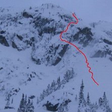 En linje man hittar runt spankeys, Fish&amp;#039;s. Foto: Johan Kristofers. &Aring;kare: Johan.