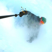 Helgen gav fint puder. Foto: Jag. &Aring;kare: JA.