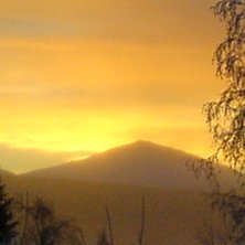Tidlig morgen, med knall-v&aelig;r!!!!!!!!!. Foto: Morten Fredriksen.