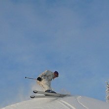 J&auml;tte-sn&ouml;kanonspucklar..i Storklinten, f&ouml;rsta s. Foto: Peter Wallin. &Aring;kare: Adam Runeberg.