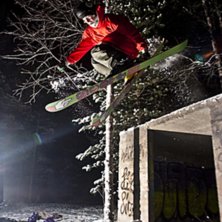 Drog och droppade en bunker under en railsession p. Foto: Linus Argus-Hennix. &Aring;kare: Pontus.
