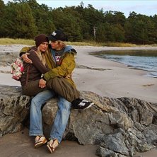 Vi tv&aring; :). Foto: Gun-Britt. &Aring;kare: Hanna &amp;amp; Johan.