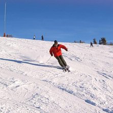 Lite l&auml;ttsam pistcruising!. Foto: Niklas Pylad. &Aring;kare: Seth Pylad.