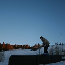 en fin v&aring;r kv&auml;ll. Foto: niklas. &Aring;kare: jag.