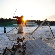 Letade l&auml;nge efter ett nice st&auml;lle att raila och. Foto: Max Ahlberg. &Aring;kare: Gustaf Larsson.